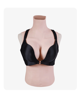 BlackCatKig Breasts |“C” Cup Silicone Breastplate for Perfect Kigurumi Silhouette
